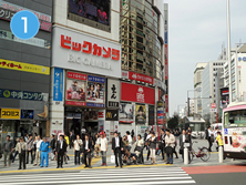 渋谷駅に到着されましたら東口(宮益坂口)に向かってください。ハチ公やモヤイ像を見かけたら間違ってます。反対側の出口になります。